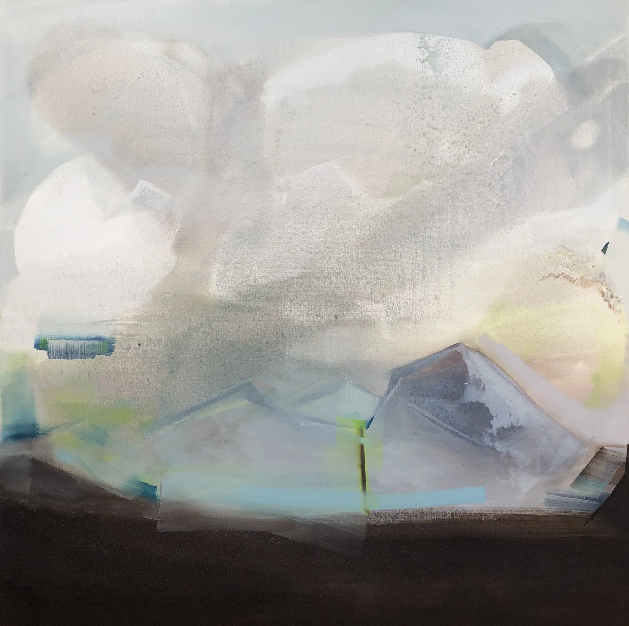 No. 10 , oil on canvas, 48" x 48", 2018