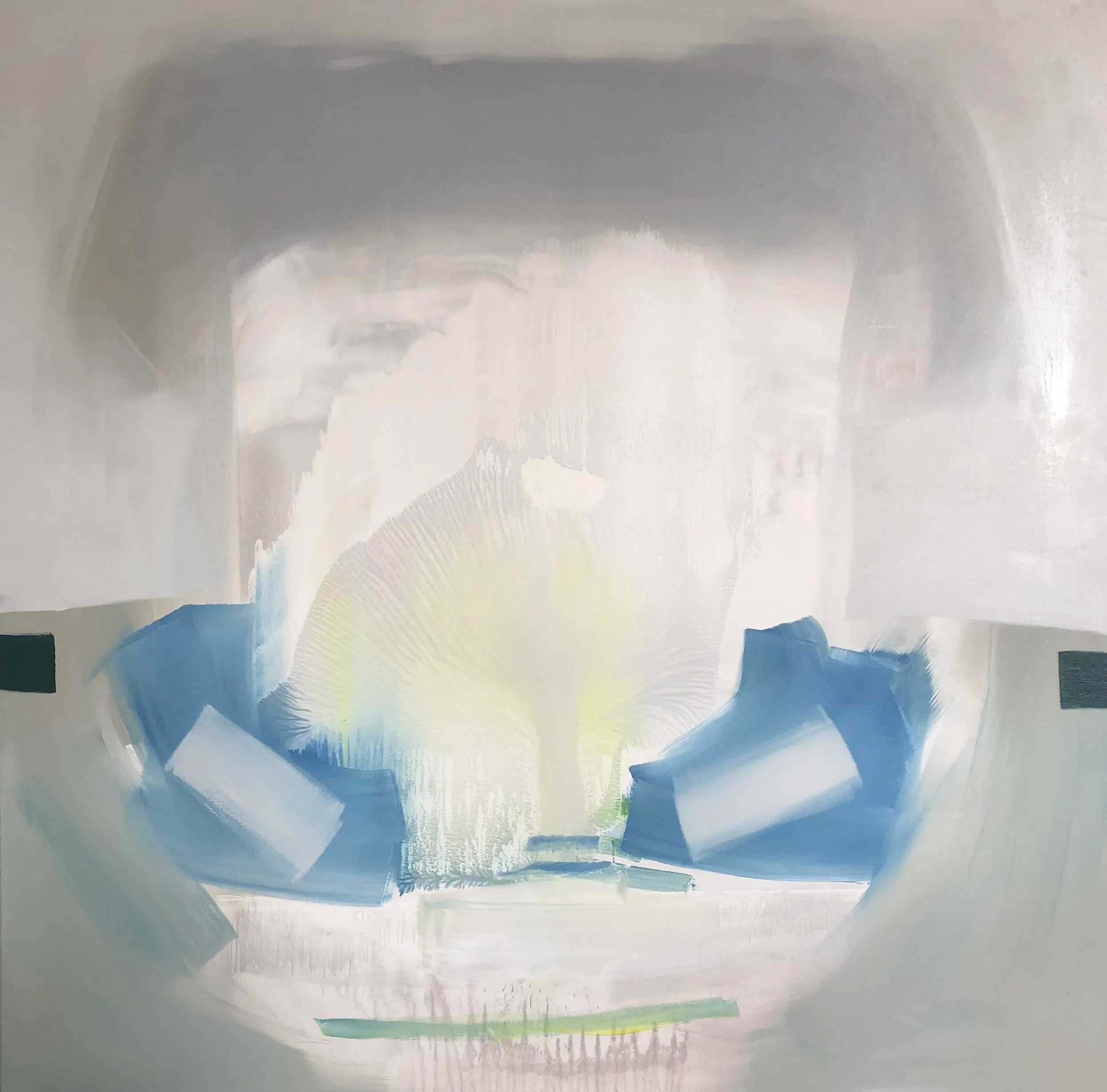 Groundswell , oil on canvas, 60" x 60", 2018
