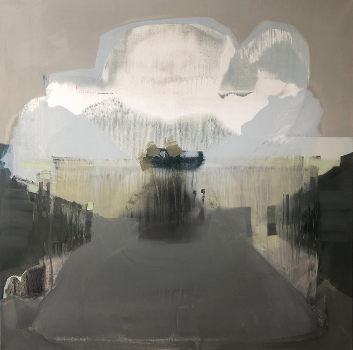 Summer Rains Came Early , oil on canvas, 48" x 48", 2019