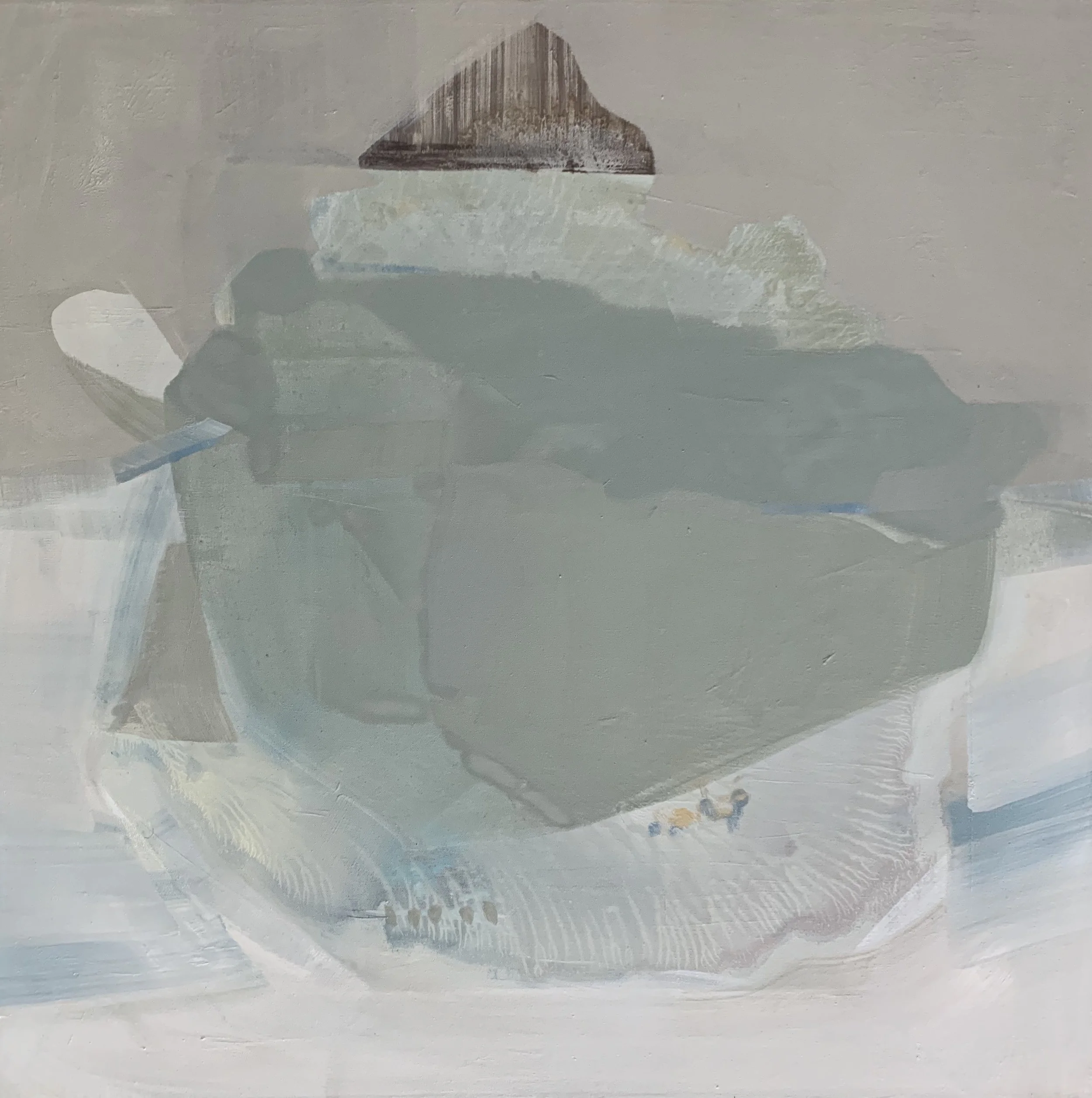 Soft Landings , oil on canvas, 36" x 36", 2019