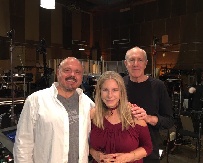 Walter Afanasieff, Barbra Streisand and Bill Ross. Photo by Christian Hebel