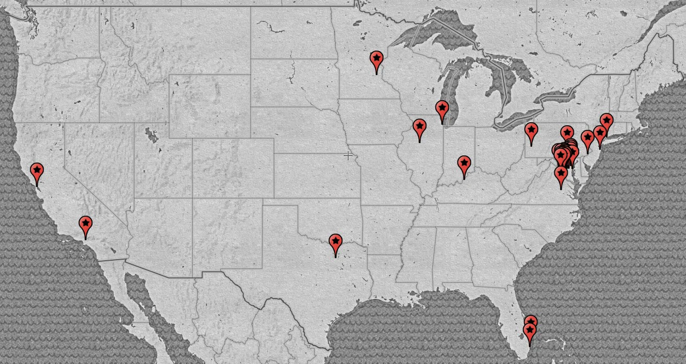 Recent Project Locations