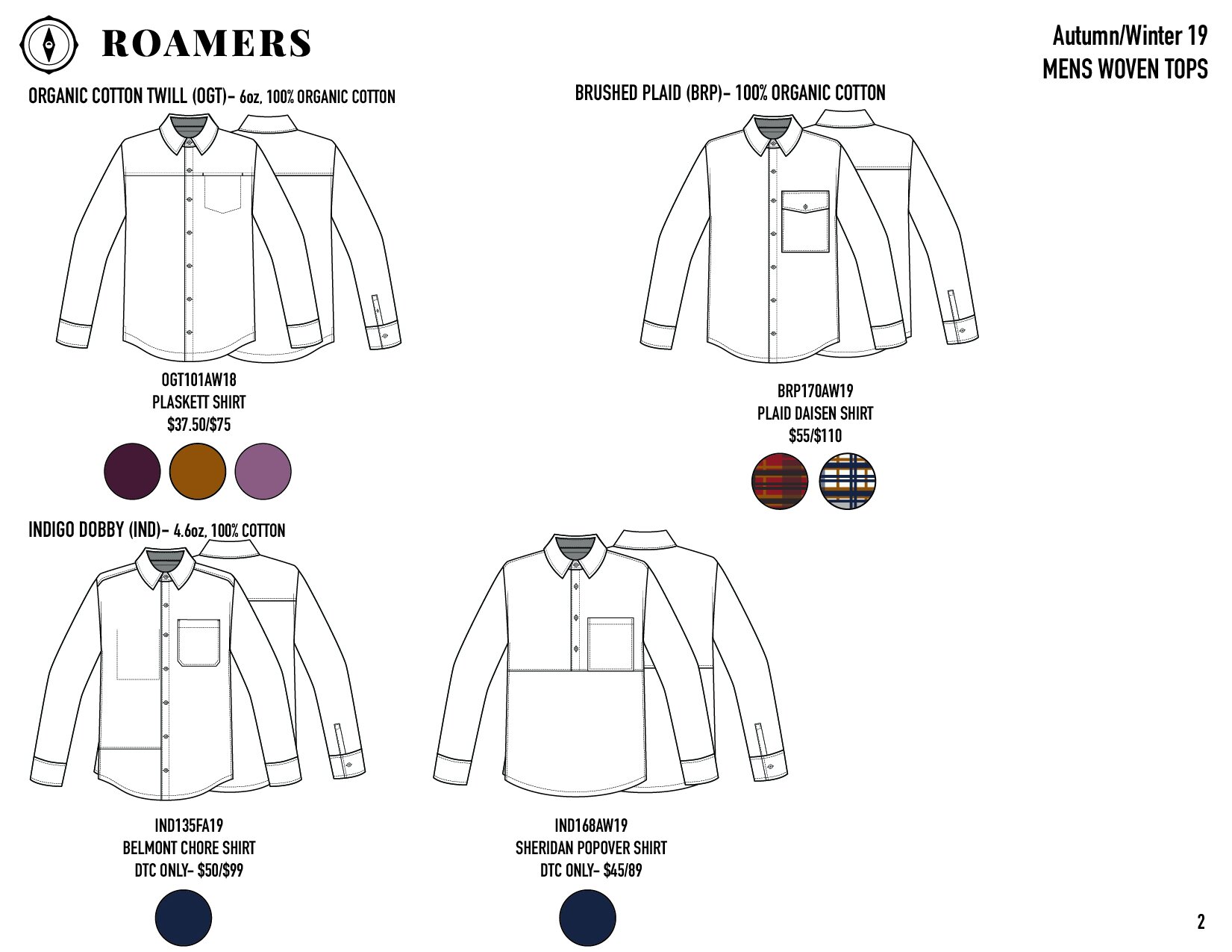 Roamers AW19 Line Sheet 1.2.19_Mens Woven Tops.jpg