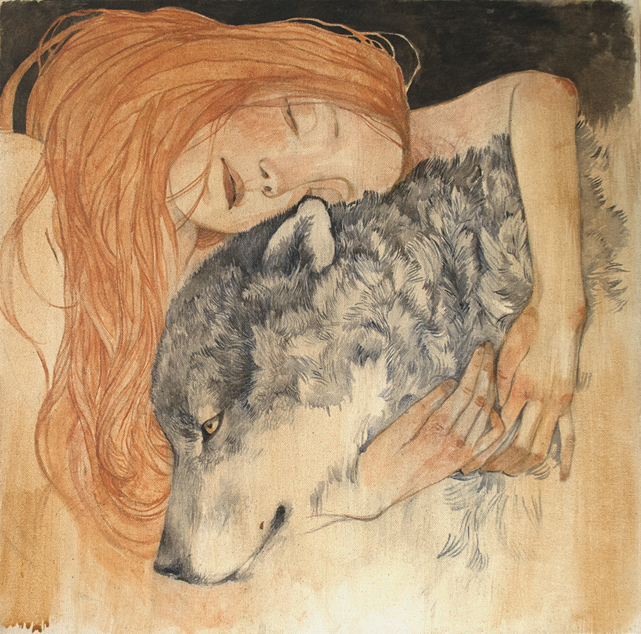 "Into the Arms of the Wild" 2016 SOLD