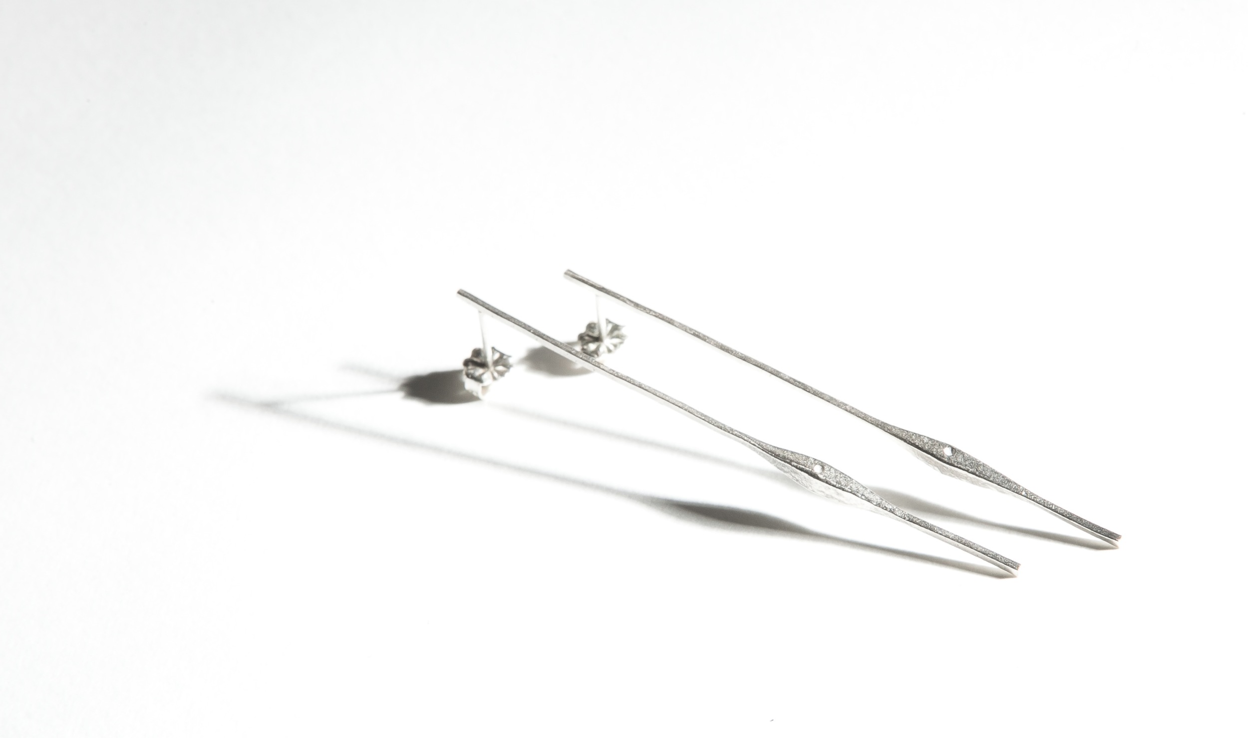 Diatom Earrings (thin)