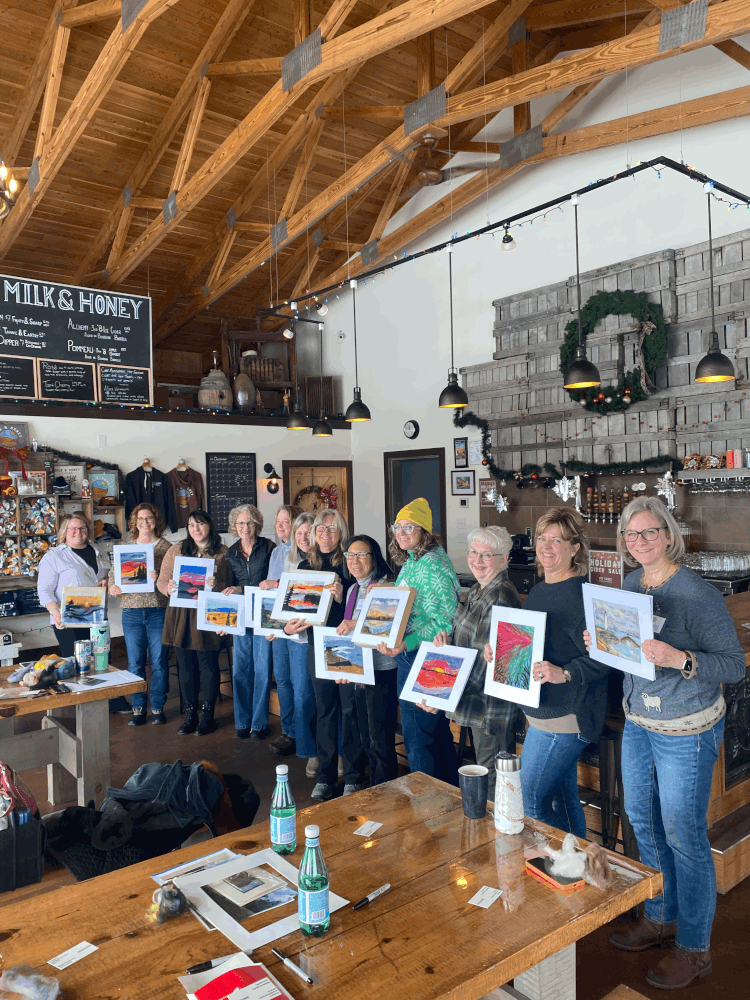 Avon Folk School course: Needle Felted Landscapes