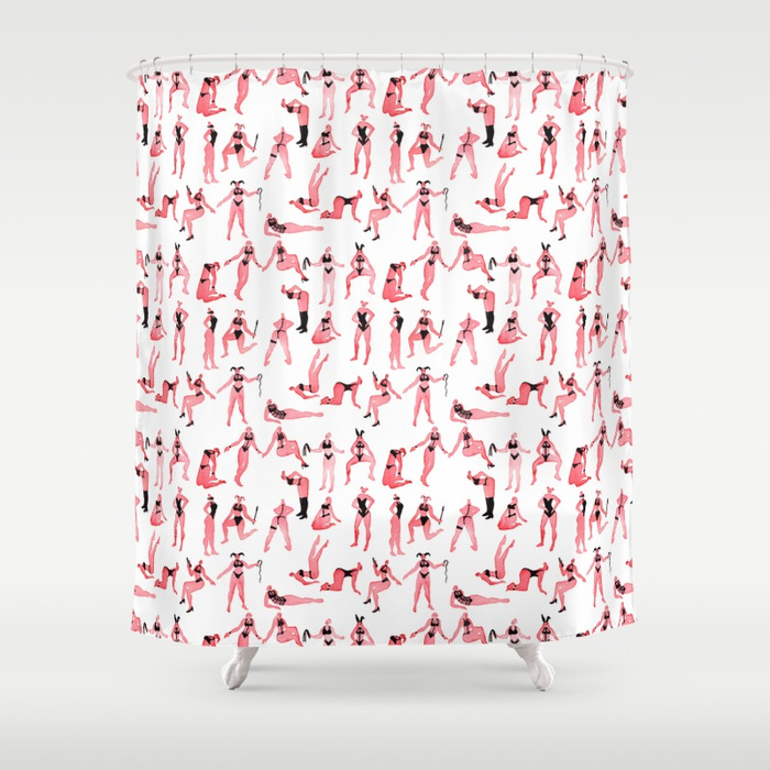 Naughty Nymphs Shower Curtain