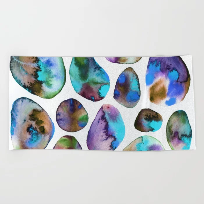 Auras Beach Towel