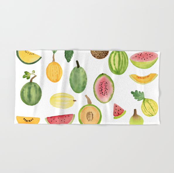 Melons Beach Towel