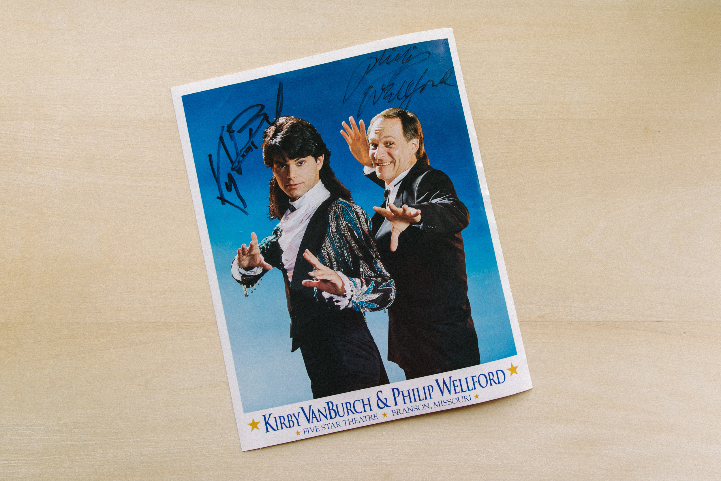 EXAMPLE A - A magician / comedian from some random show my parents made me go to.