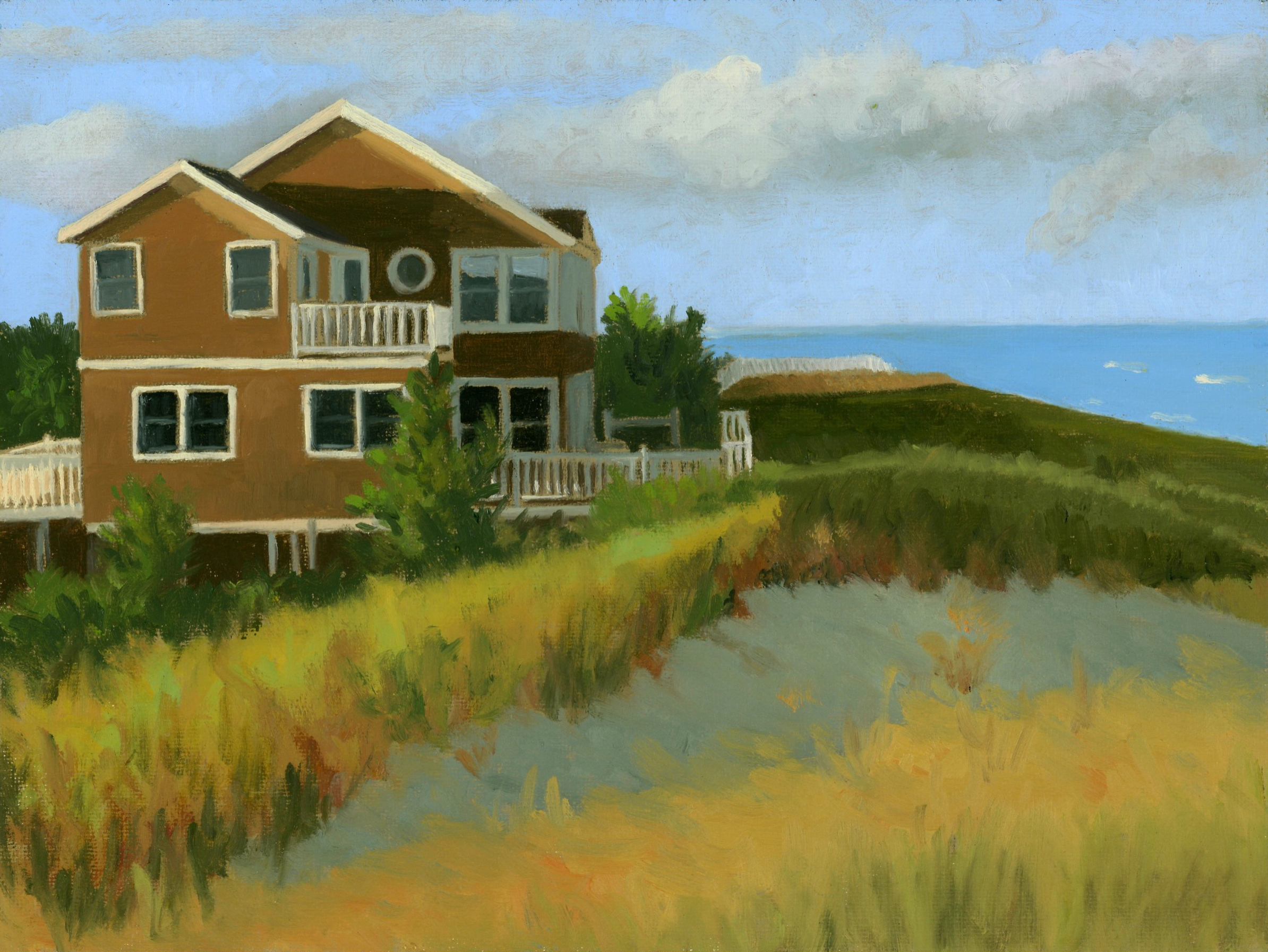 Evening Light on Beach House large.jpg