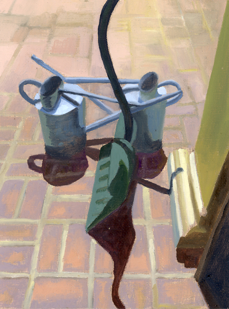 CONVERSATION BETWEEN WATERING CANS AND SNOW SHOVEL small.jpg