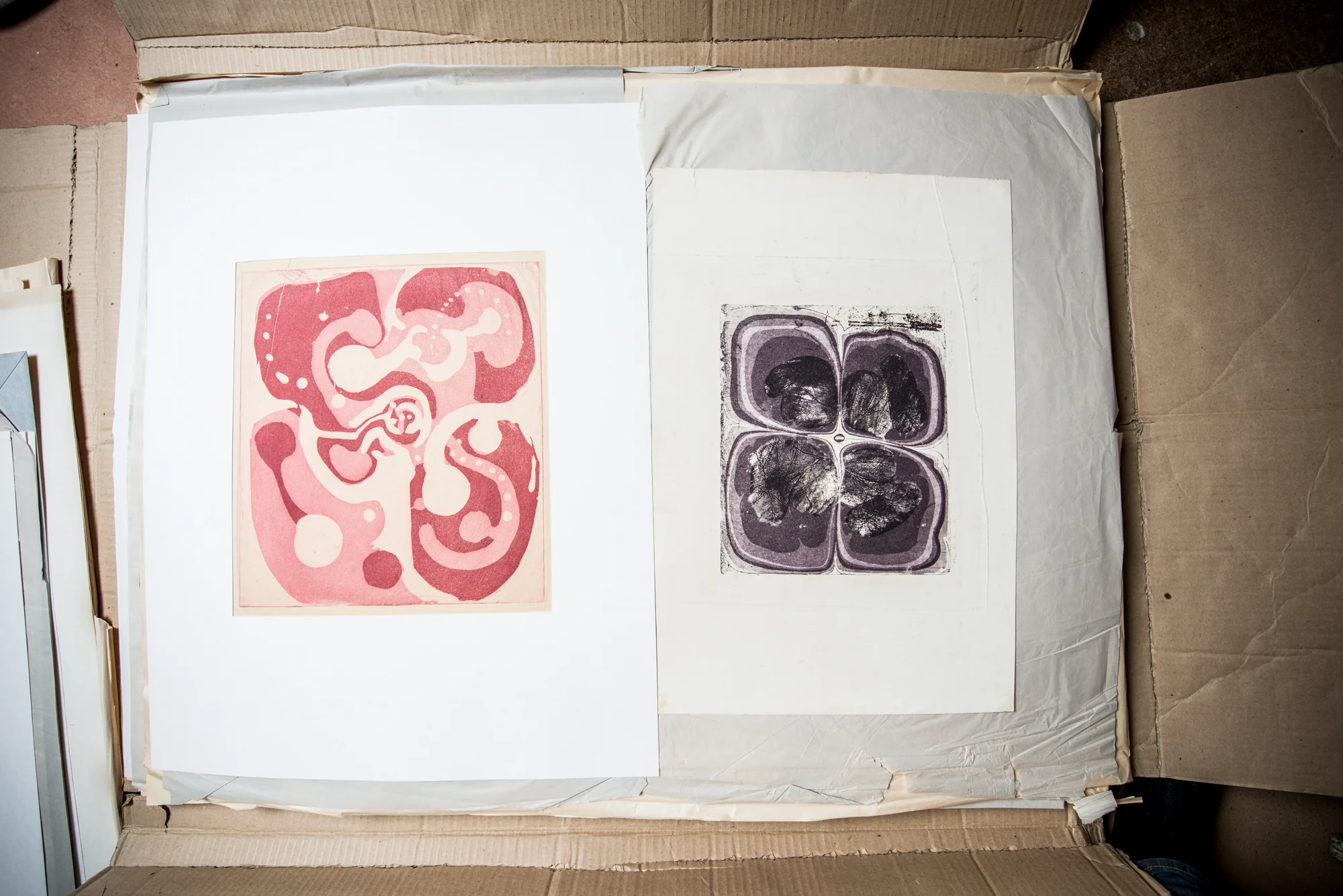 Aquatint - etching portfolio