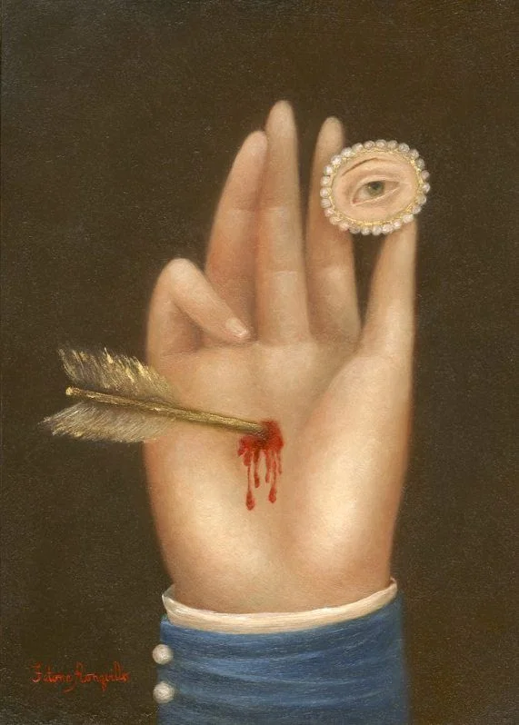 Lover's Eye Painting by FATIMA RONQUILLO