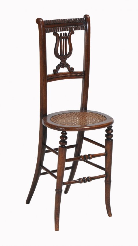 A Regency Mahogany 'Corrections' Chair, c. 1815