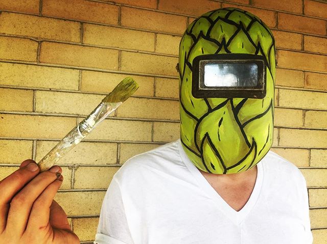 Finishing up a prop for tomorrow’s shoot with @melvinbrewing Hop Head anyone?!