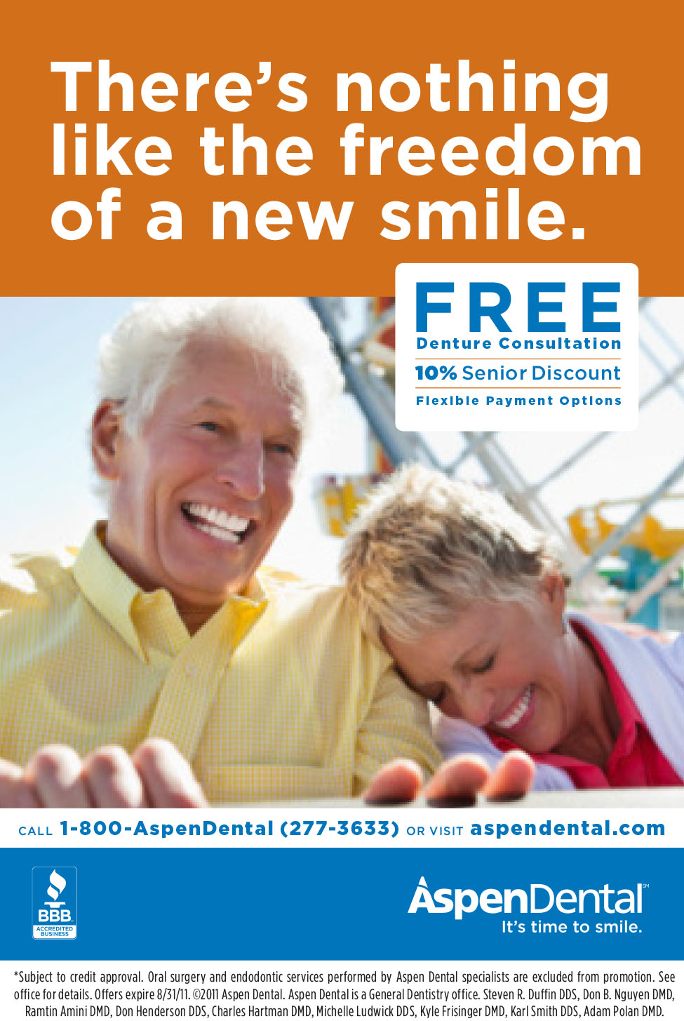 does aspen dental offer senior discounts?