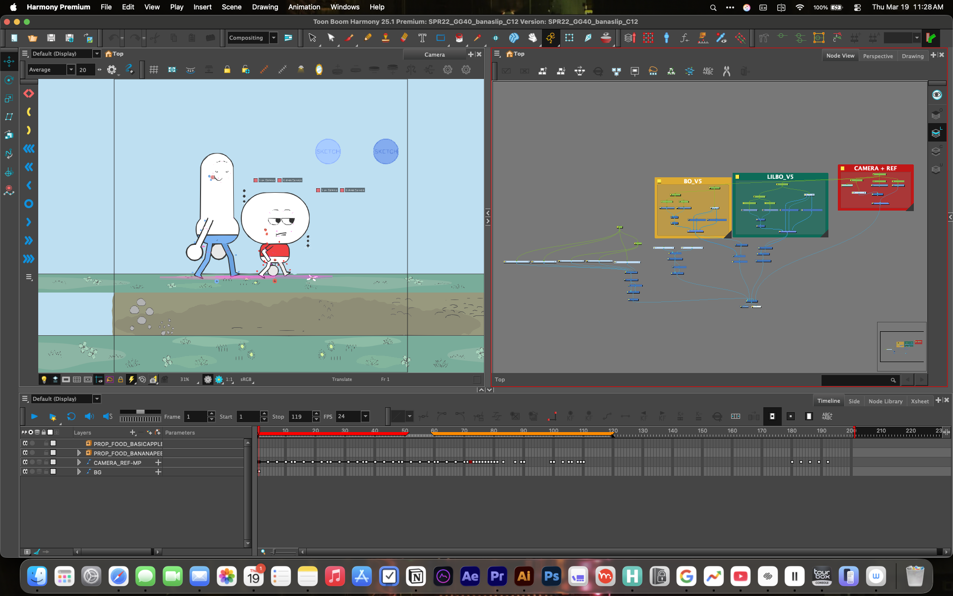 Fruity Fakeout Toonboom Screenshot