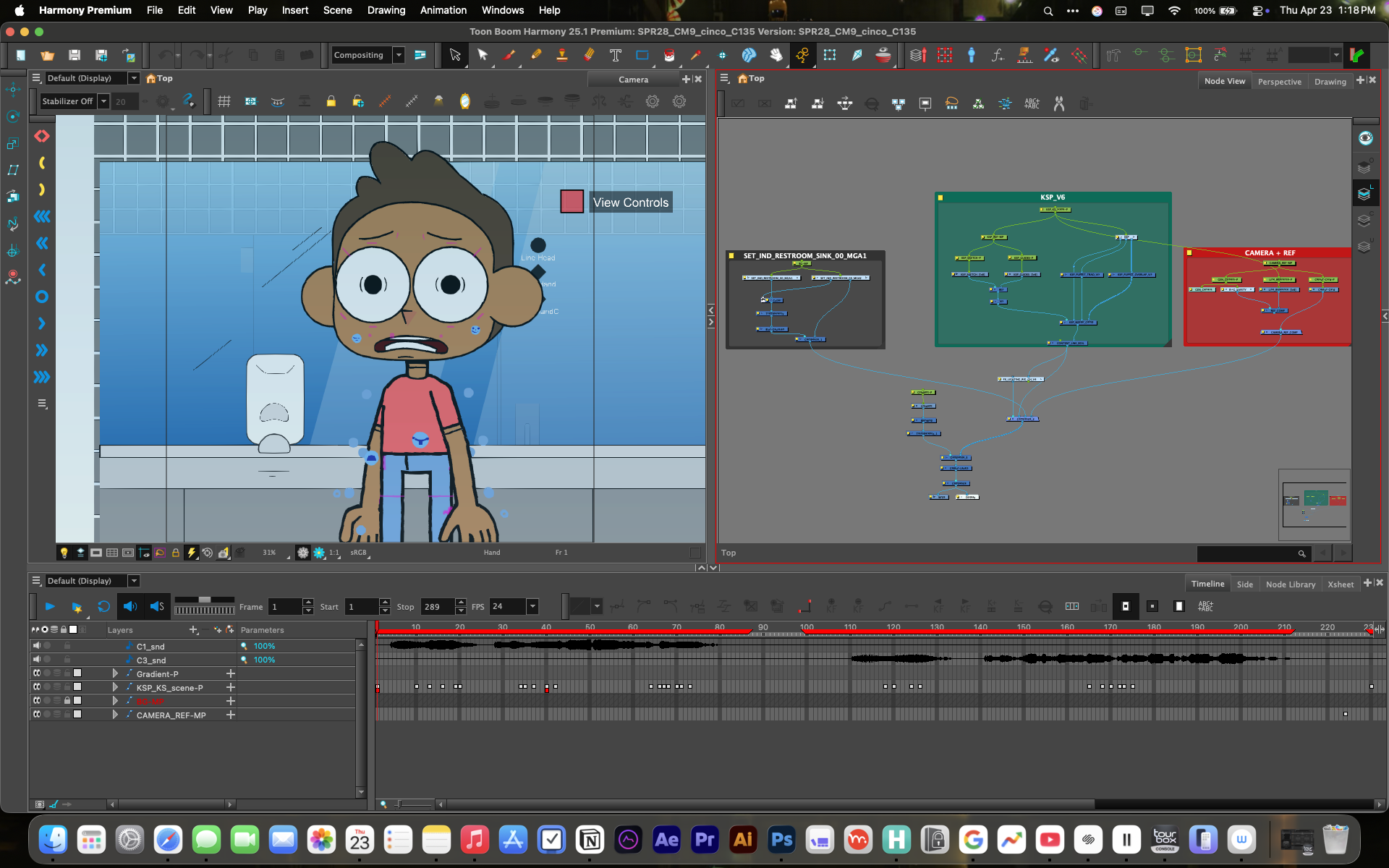 BBB Toonboom window