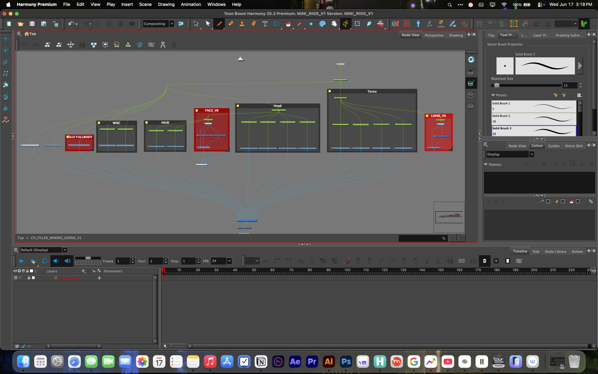 Mini Rig 6 - Zone Puppet Node View