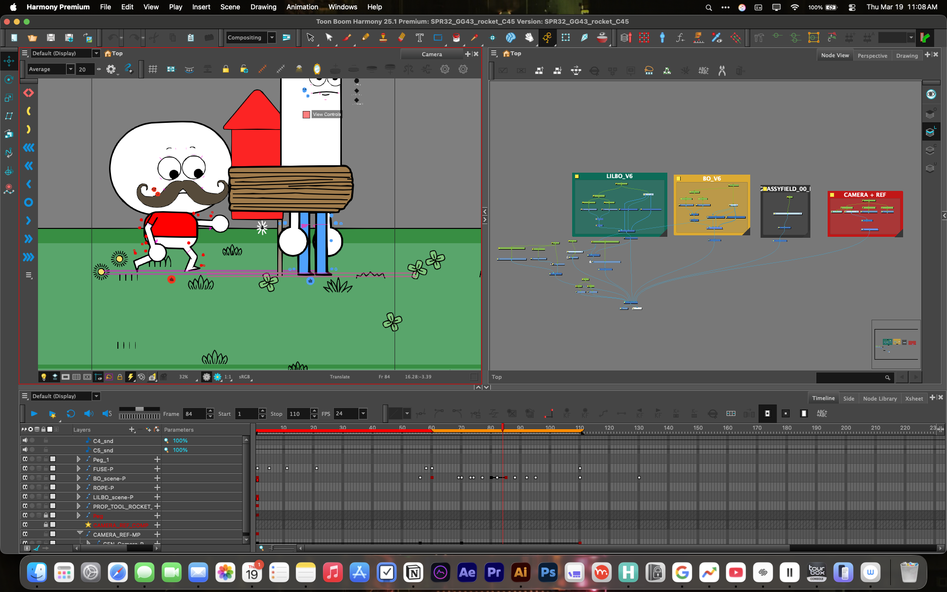 250 Fireworks And Freedom Toonboom Workfile
