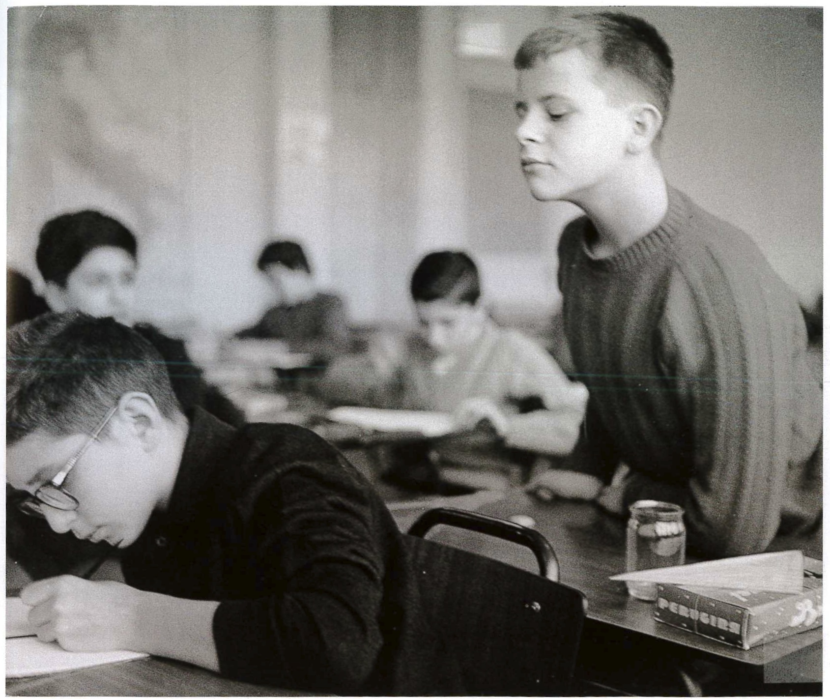   “Scuola Media”. Milano, 1961.  