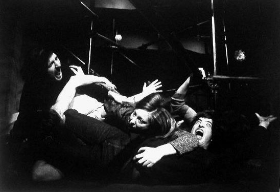   Spettacolo di Antonin Artaud, messo in scena da una compagnia teatrale di Bologna. Milano, 1967.&nbsp;  