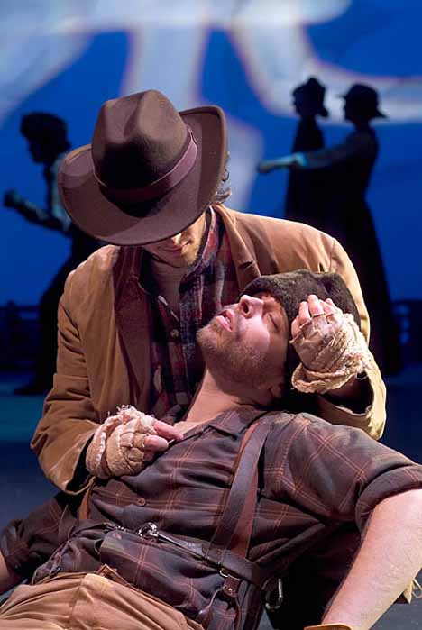  Scott as John Thornton in UVA Drama's the Call of the Wild  Photo credit - University of Virginia Drama Department    