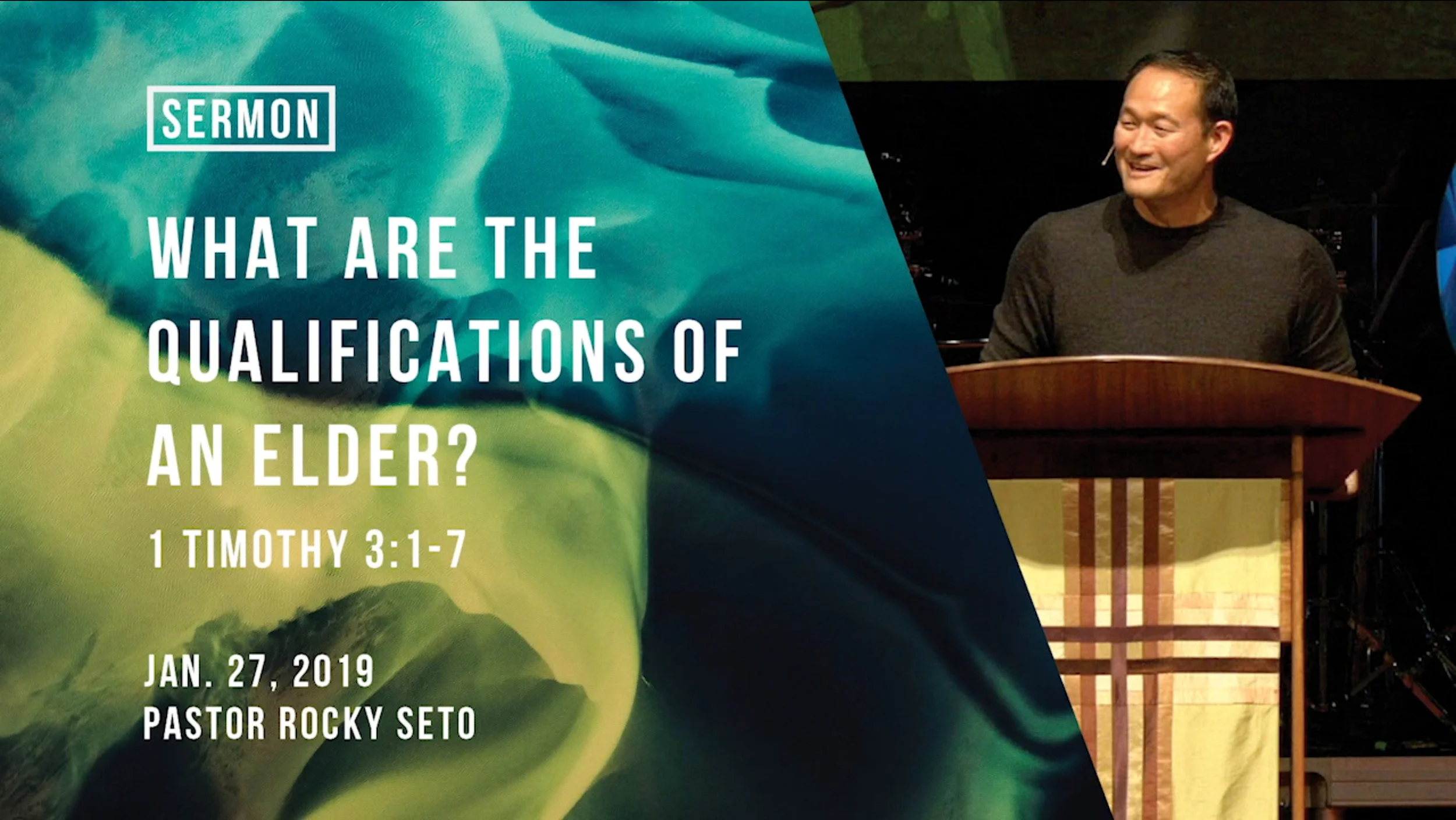 What are the Qualifications of an Elder?
