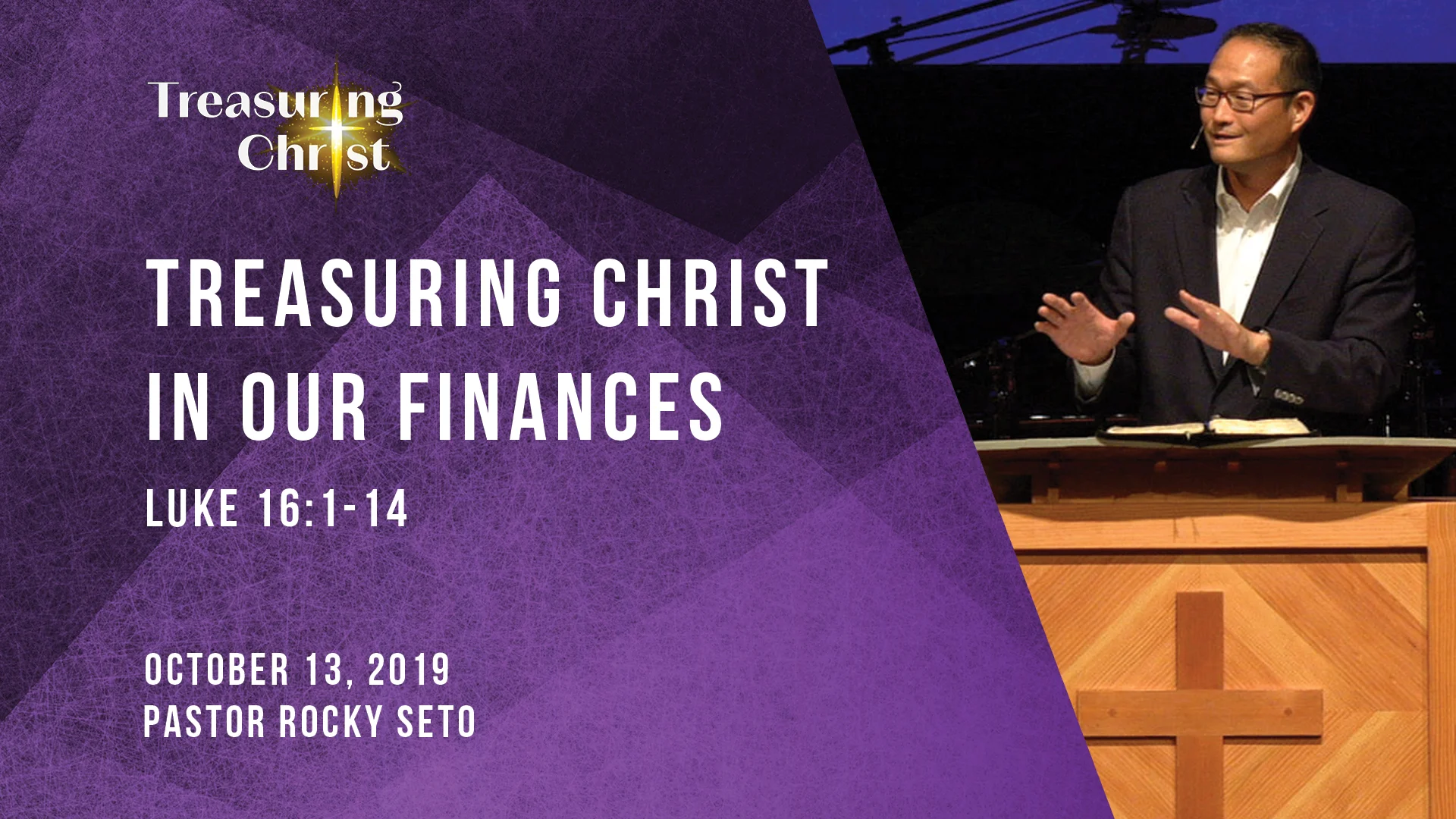 Treasuring Christ in our Finances