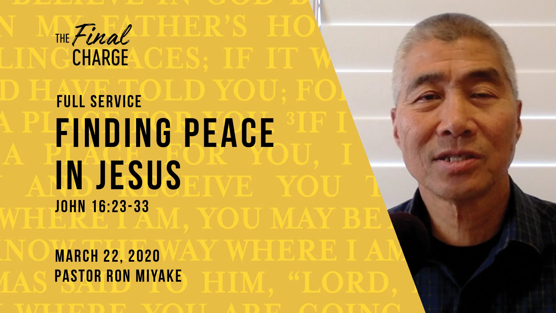 Finding Peace in Jesus