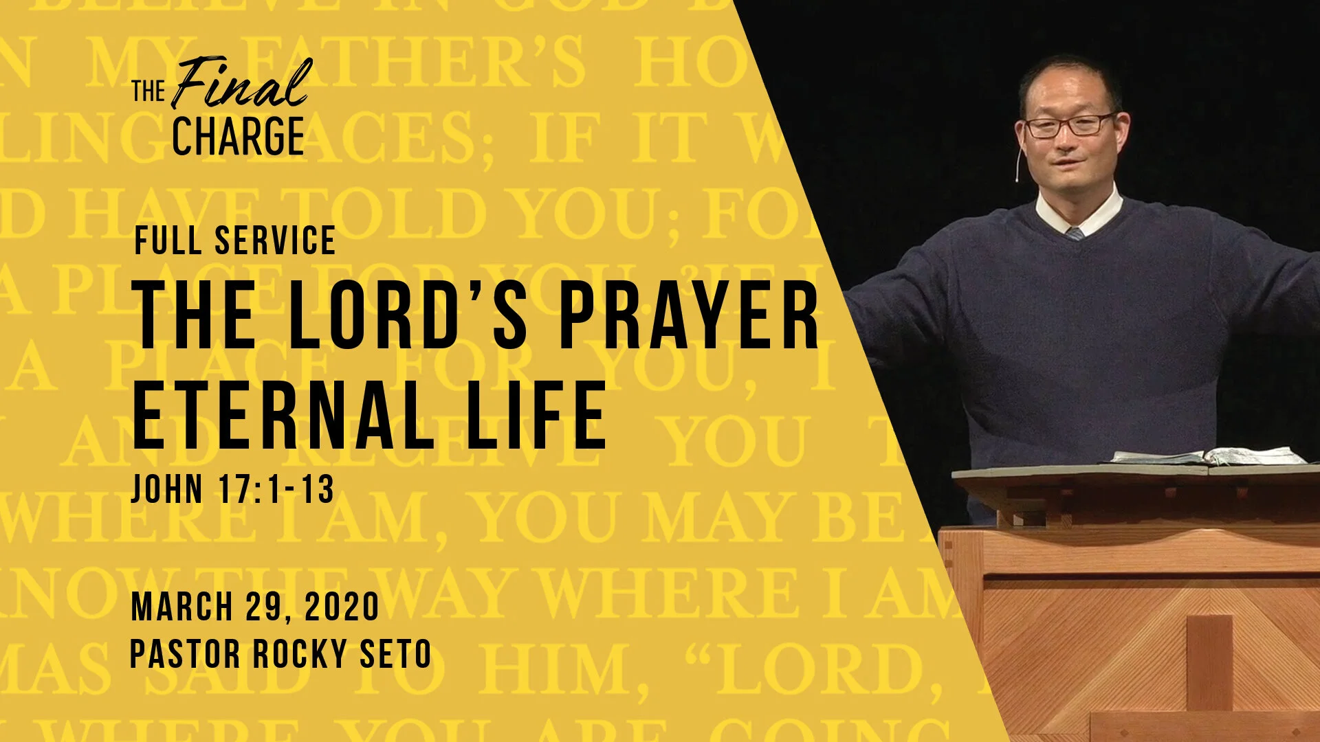 The Lord's Prayer: Eternal Life