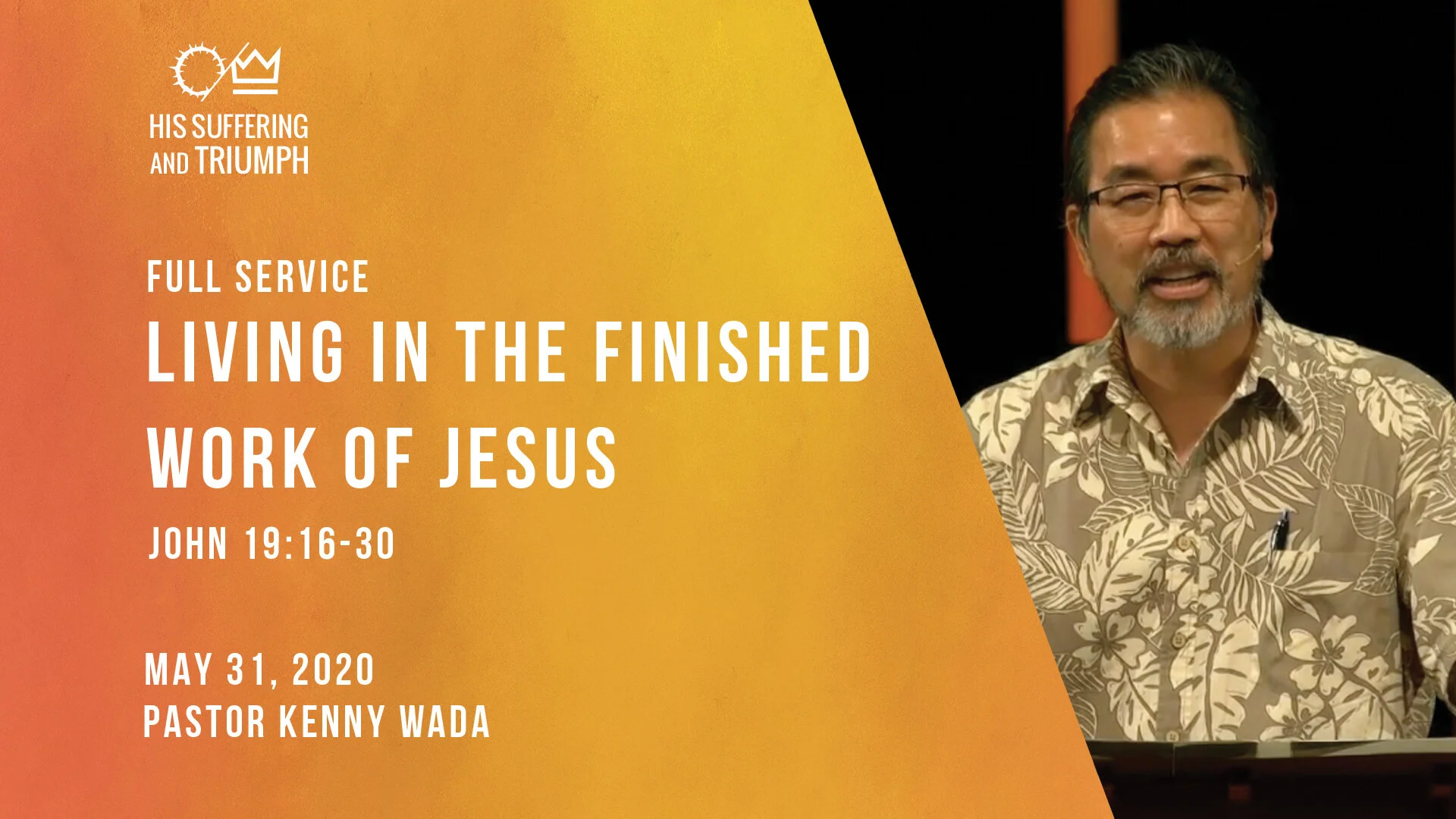 Living in the Finished Work of Jesus