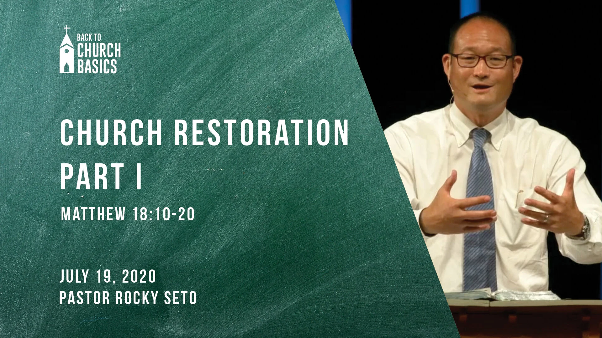 Church Restoration - Part 1
