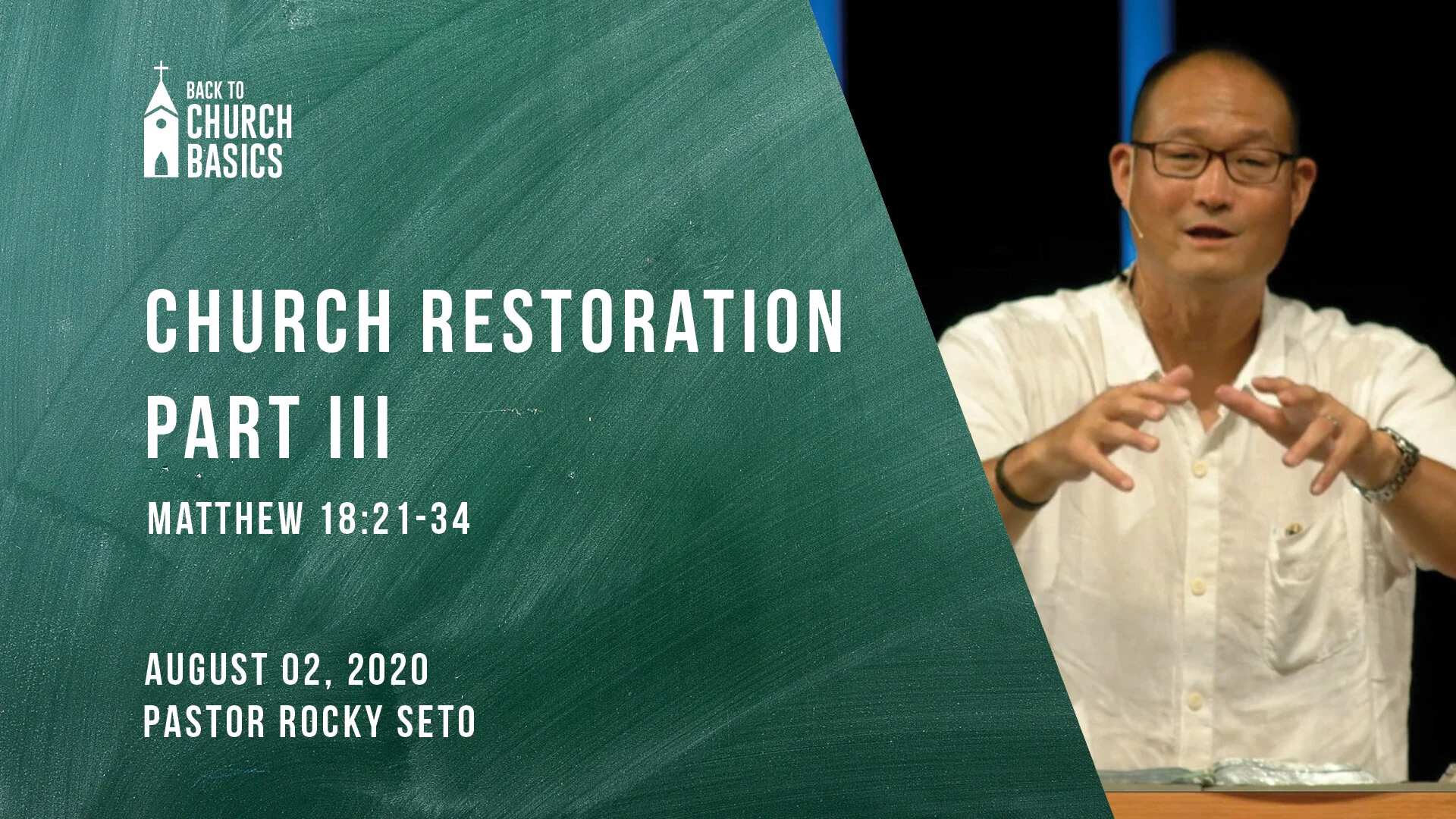 Church Restoration - Part 3
