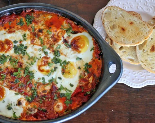 Heirloom Tomato Shakshuka