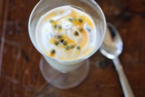 Cinnamon-Passion Fruit Fool