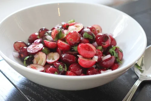 An Easy Thanksgiving Side: Cranberry Salsa