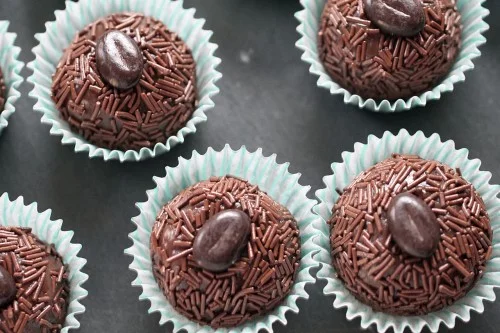 Espresso-Chocolate Brigadeiros