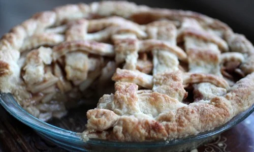 Apple Pie with Star Anise Brown Butter