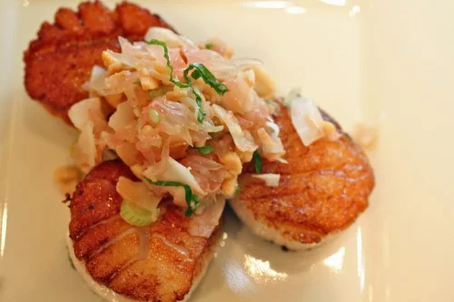 Scallops with Thai Citrus Salad