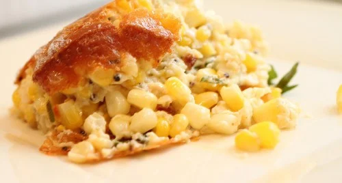 Smoky Spicy Corn Pudding