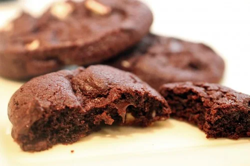 Double Chocolate Mint Cookies