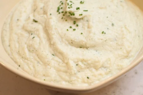 Creamy Cauliflower Puree with Fenugreek