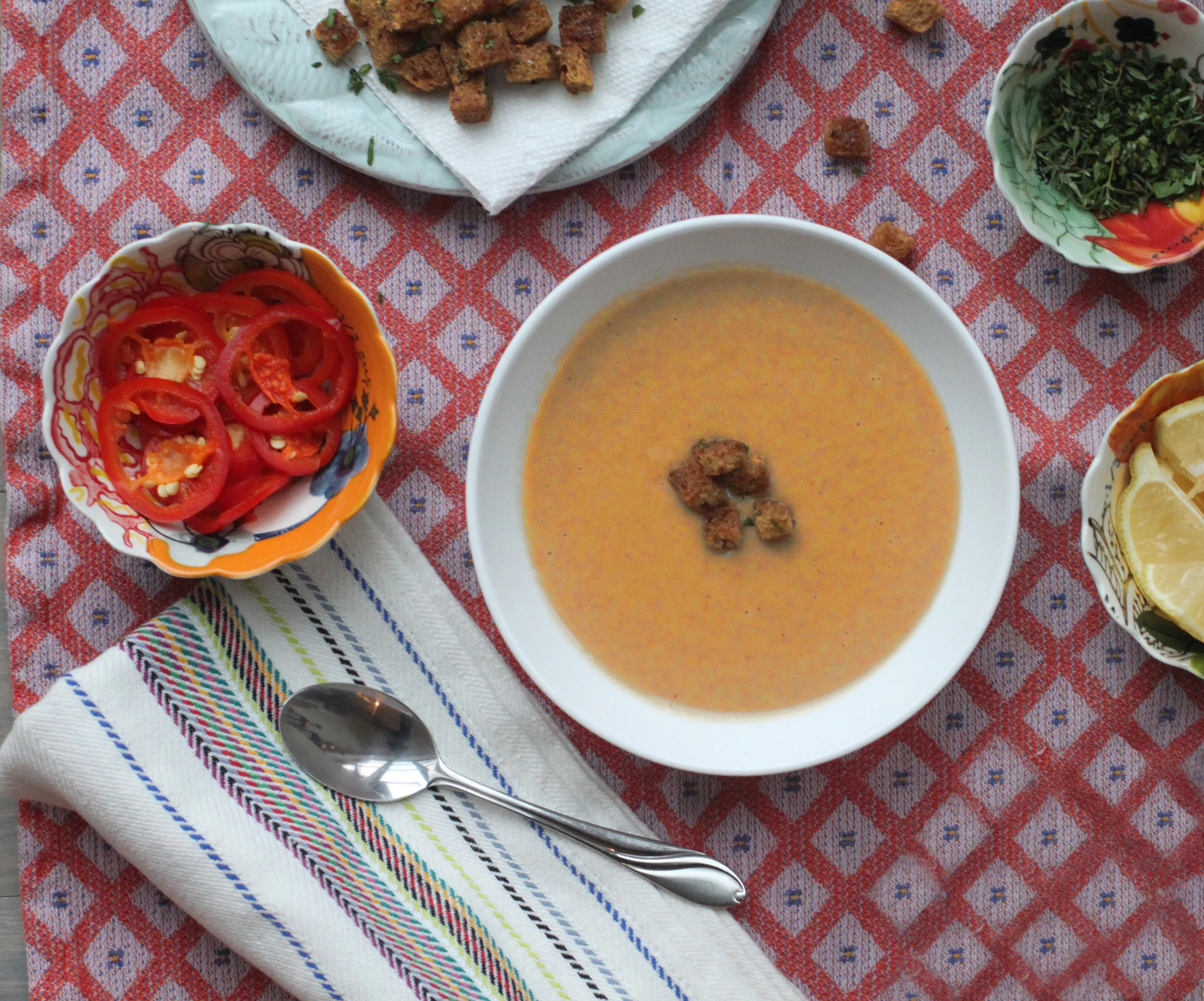 Chipotle-Miso Butternut Squash Soup