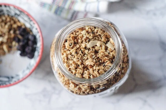 Nigella + Sesame Seed Granola