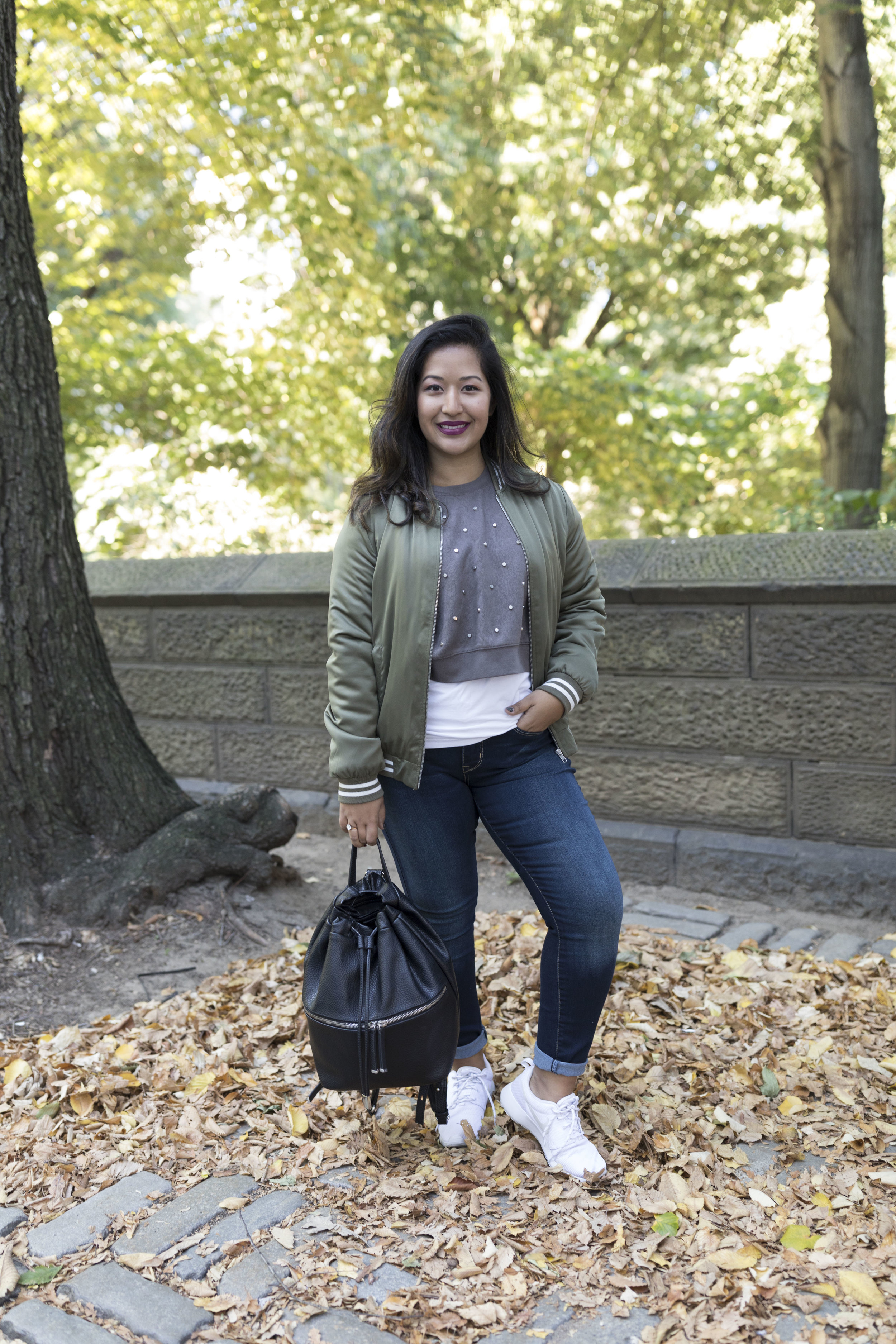 Krity S Walmart Signature Levi Denim Modern Skinny Jeans Weekend Outfit