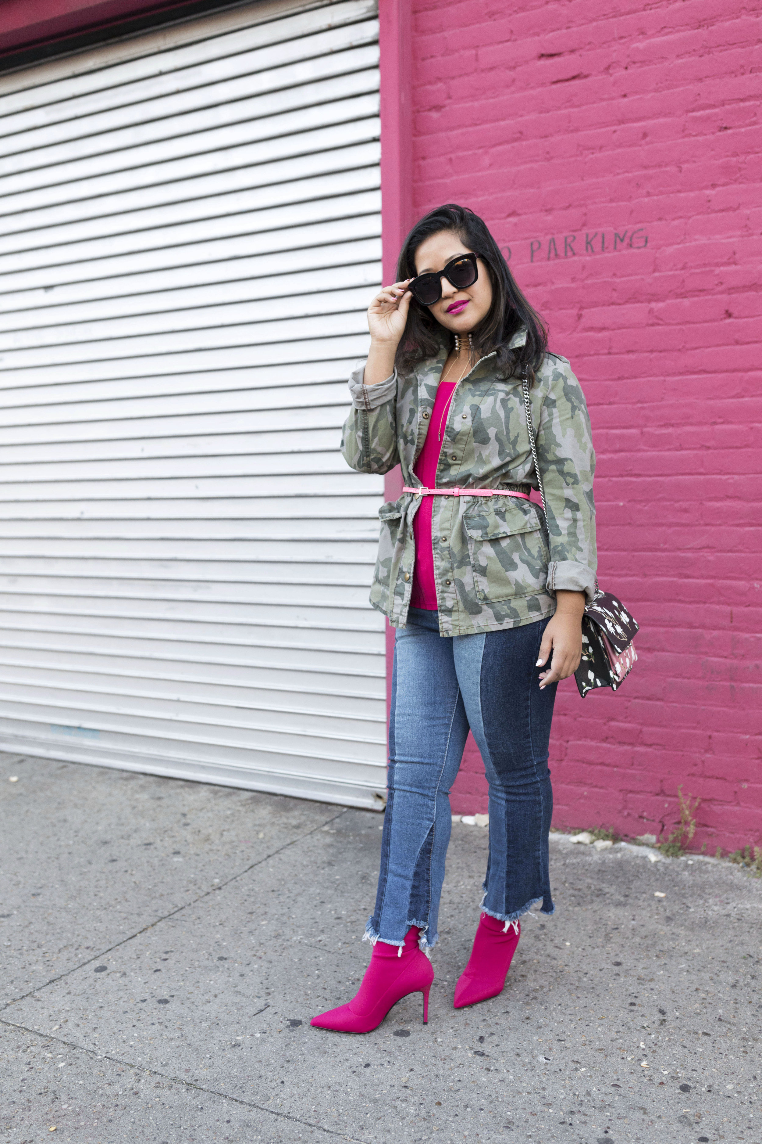 Pink Sock Boots Styling Tips