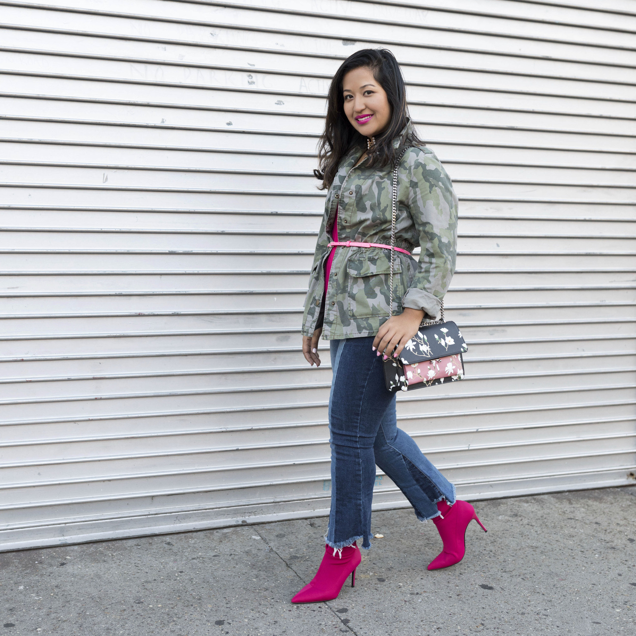 Pink Sock Boots Styling Tips