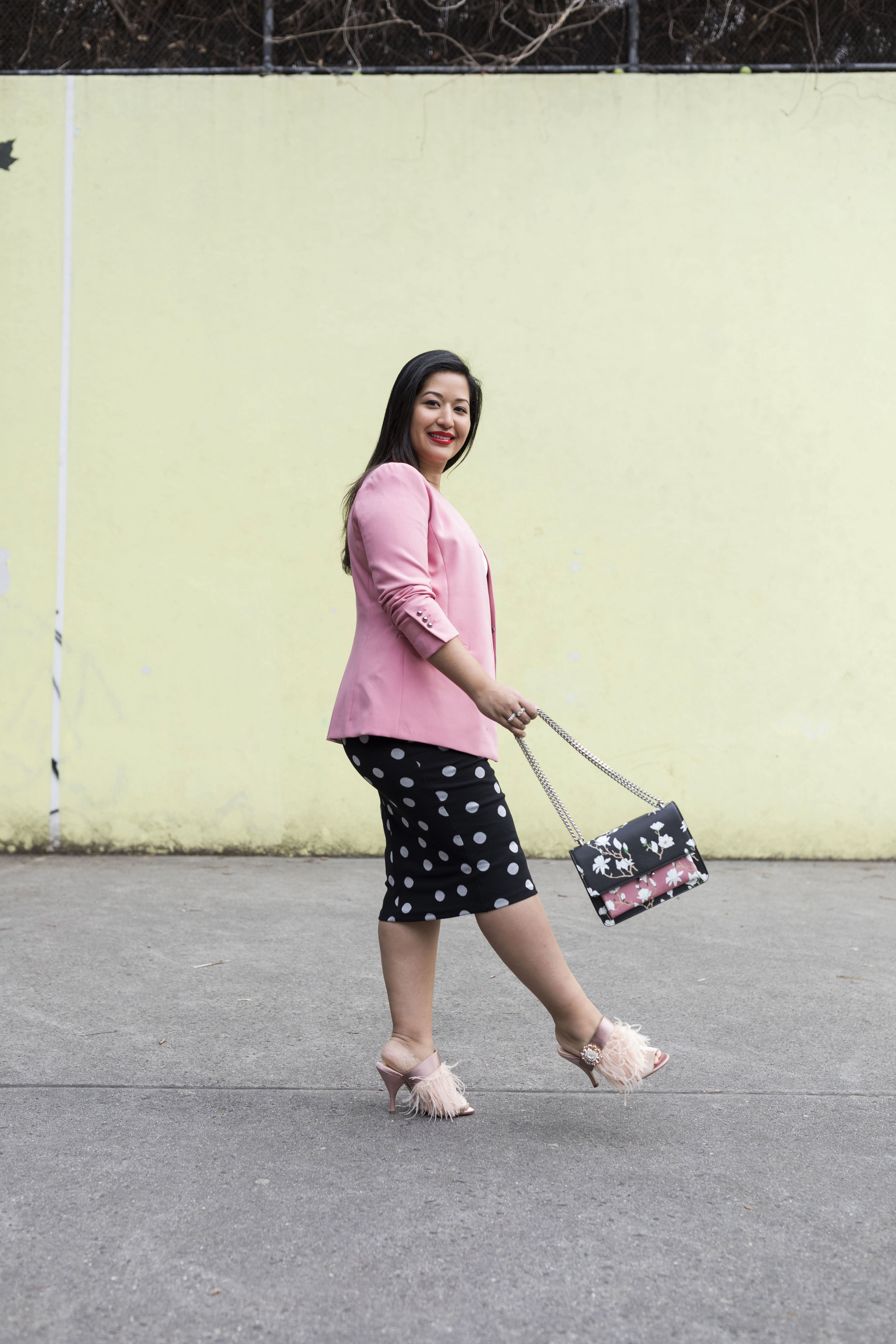 Krity S x Polka Dot and Pink Work Outfit5.jpg